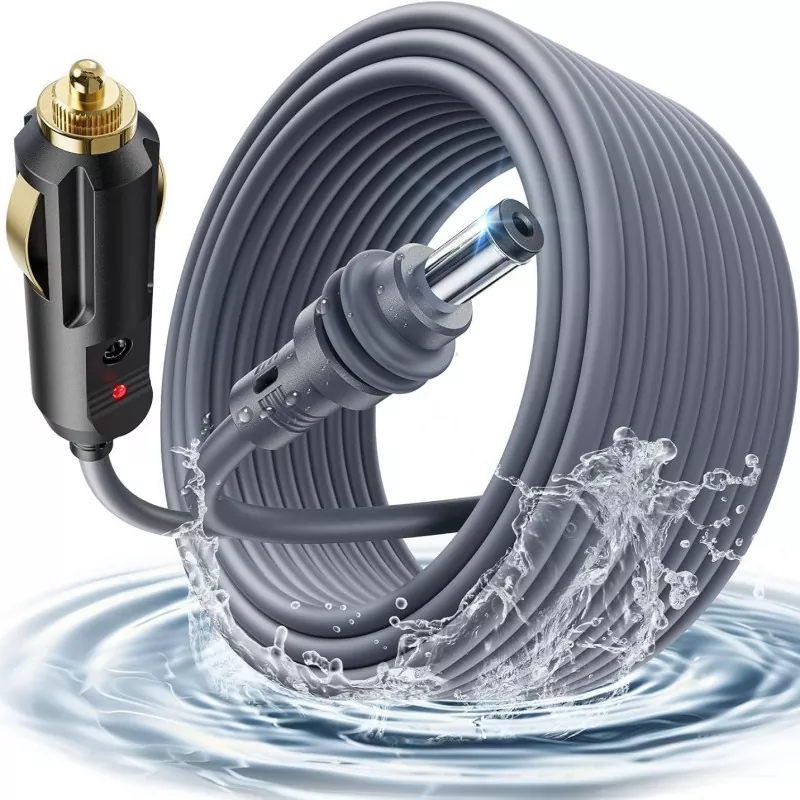 Starlink DC to Gold Plated Car Charger Cable