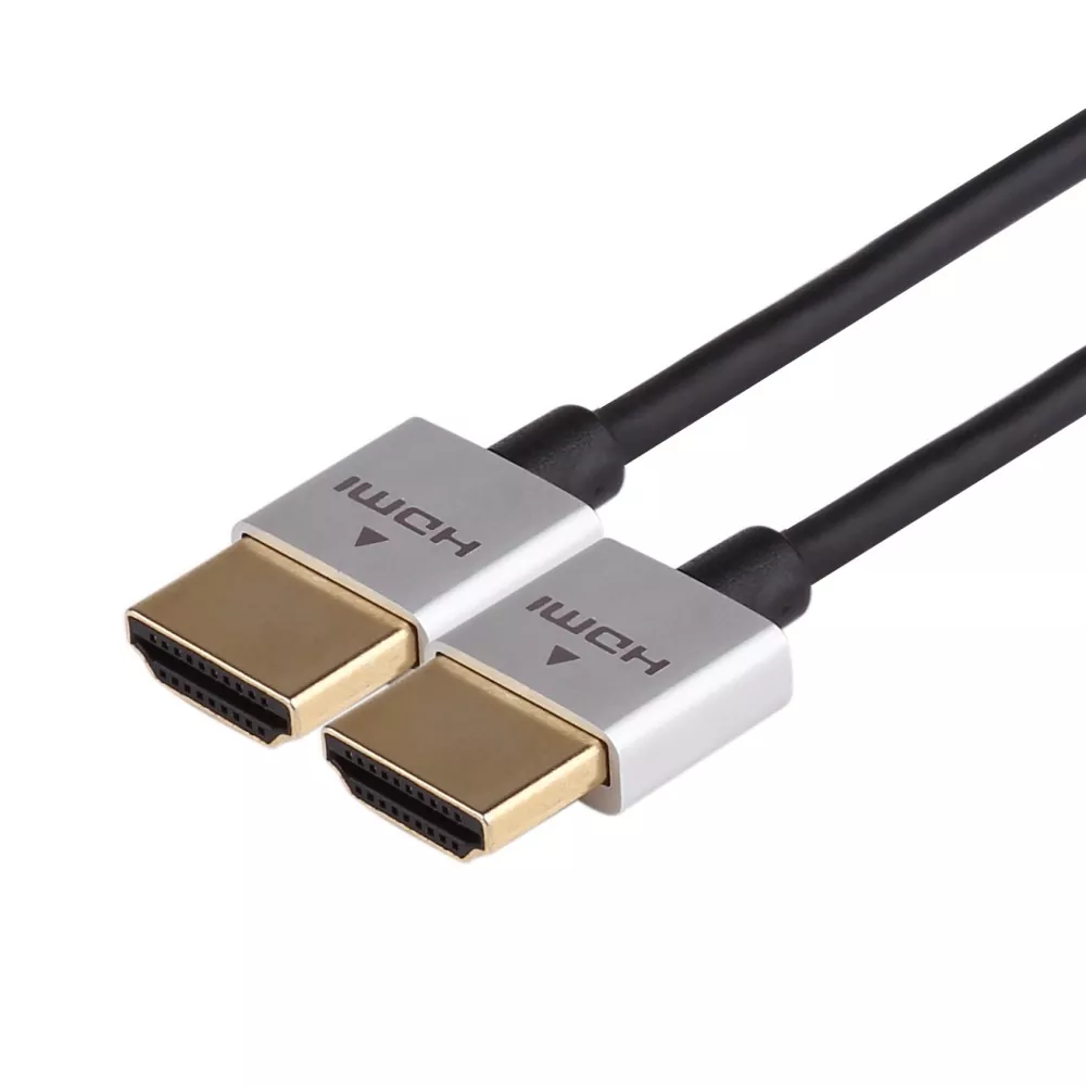 벽걸이 TV AM~AM용 슬림 HDMI 케이블